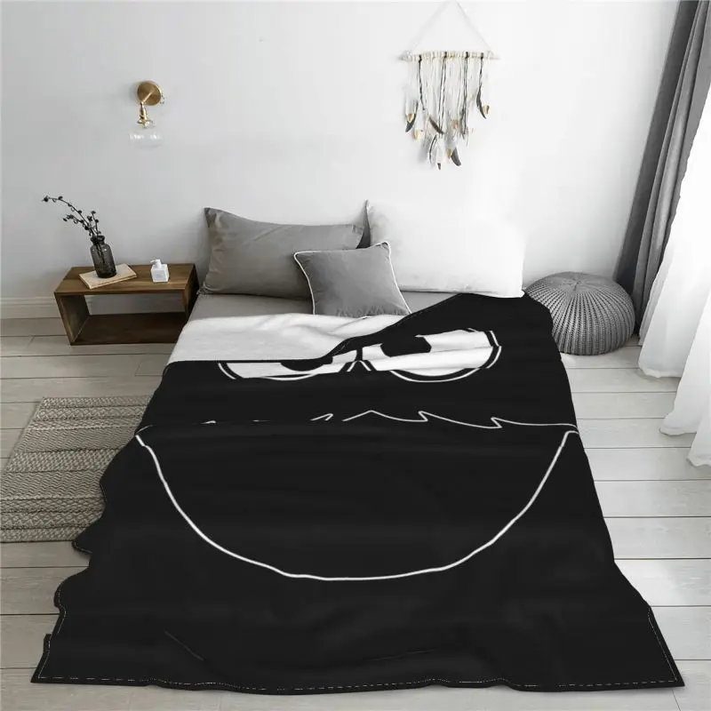 Одеяло с улыбающимся лицом для печенья Elmo Krumel домашнее классическое всесезонное