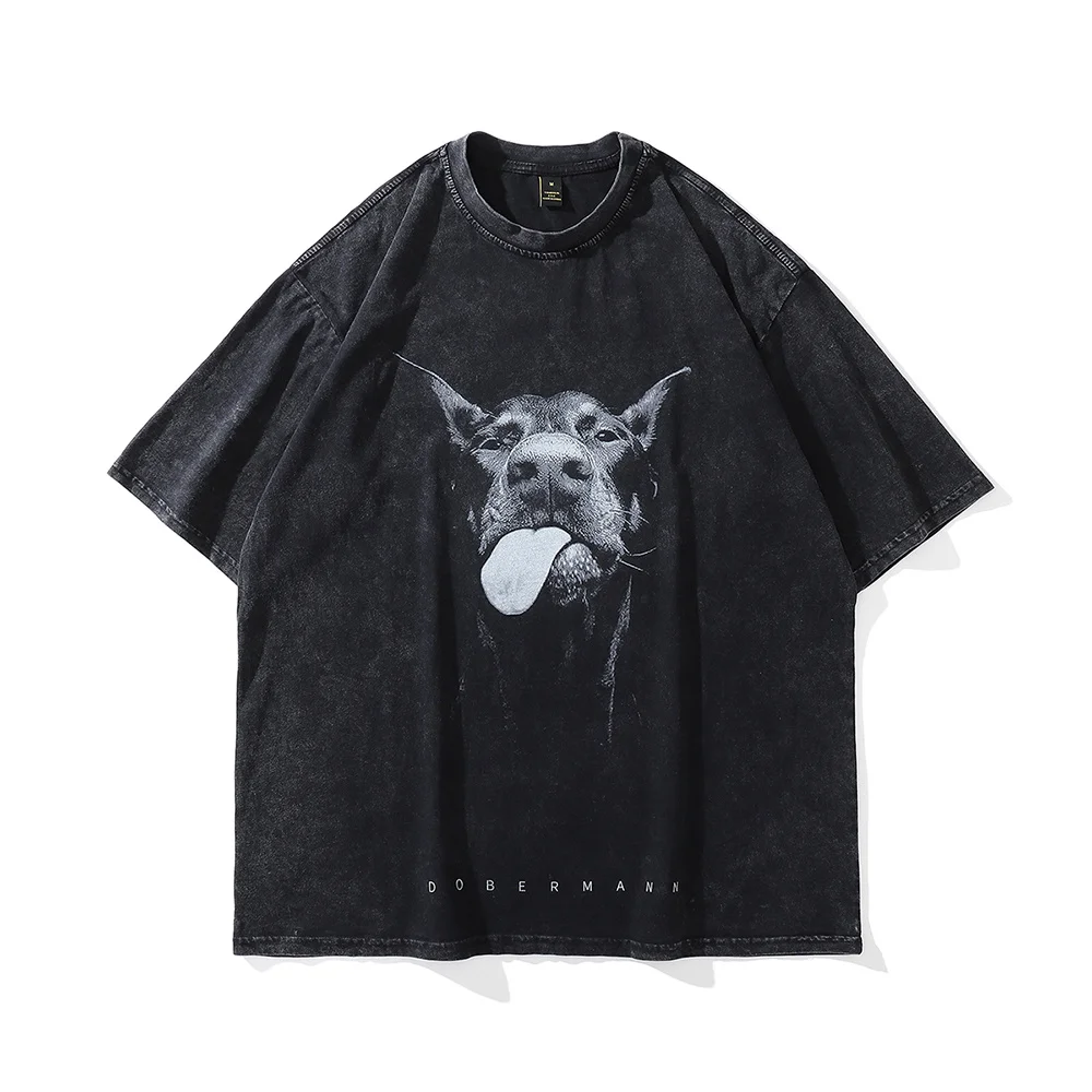

Vintage 2023 Summer Hip Hop Y2k T Shirts Oversize Streetwear Harajuku Anime Cotton Short Sleeve Tops T-shirts Men Retro Tees