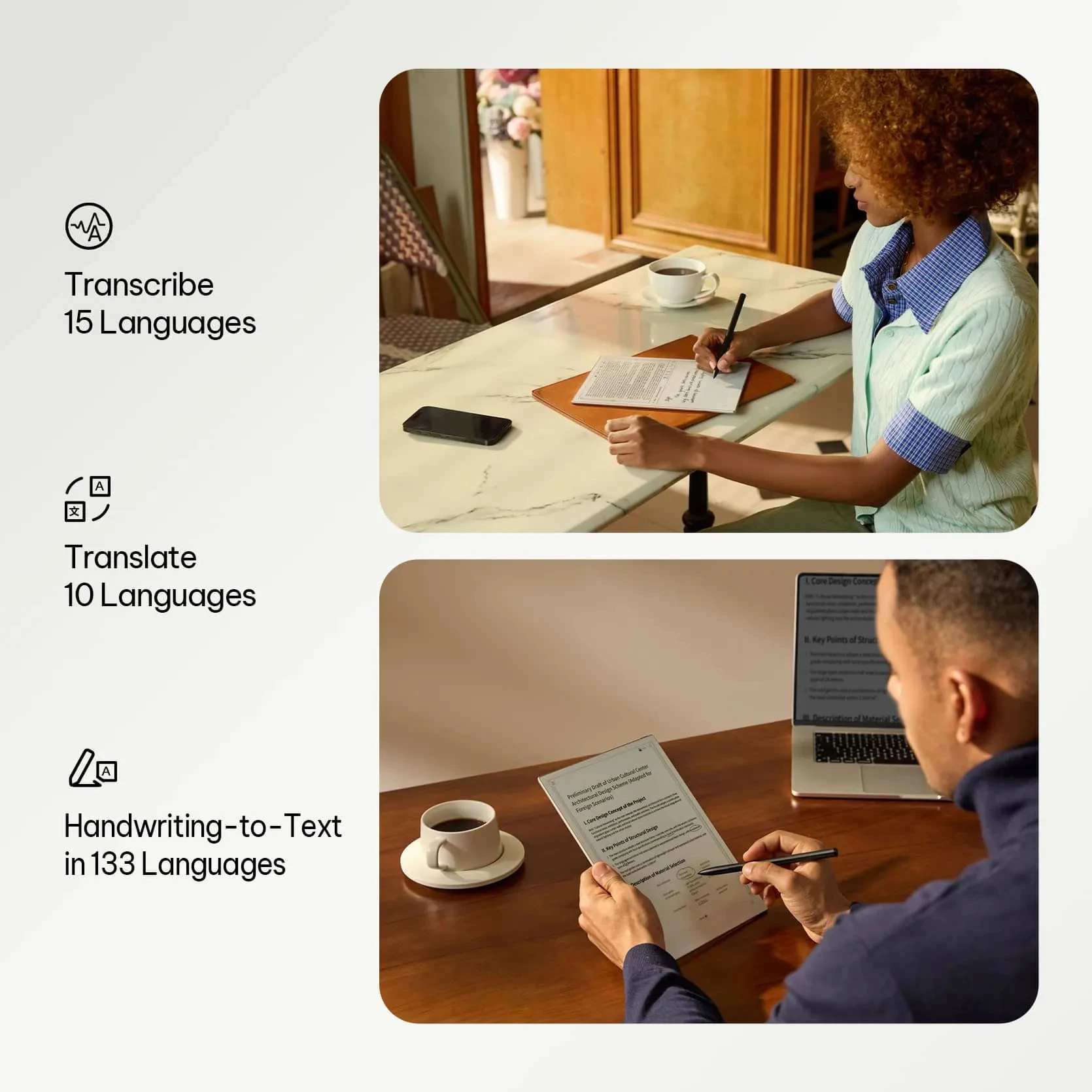 Фото iFLYTEK AINOTE 2 AI Office Notebook E Ink Tablet 10.65