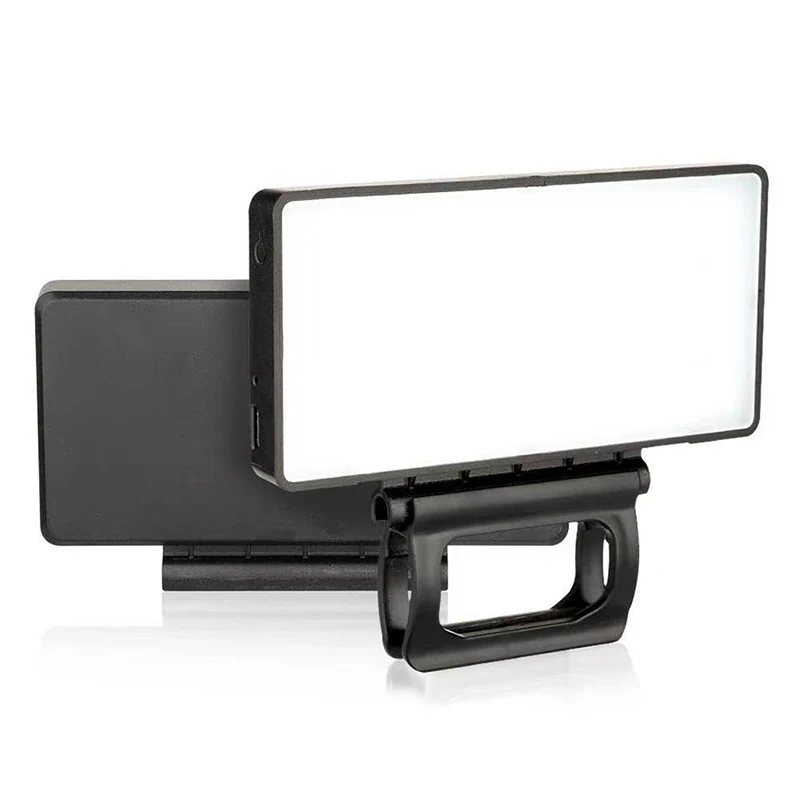 

1pc Portable LED Makeup Fill Light Desktop Live Photography Light Selfie Eye Protection Adjustable Brightness for Phones Tablets