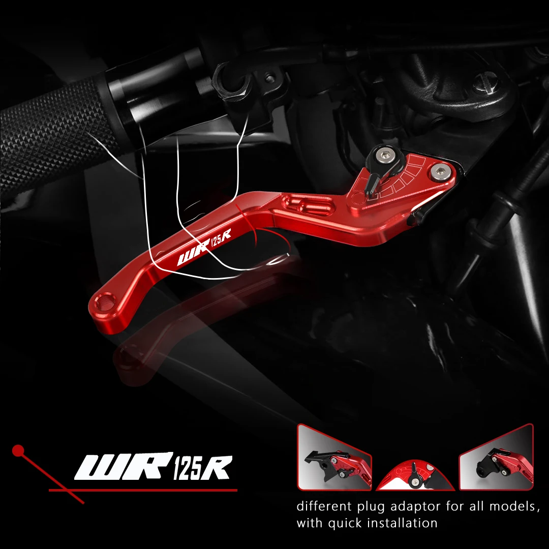 

Регулируемый рычаг сцепления короткого тормоза для мотоцикла Yamaha WR125R WR125 R 2012 2013 2014 2015 2016 WR 125R 2012-2016