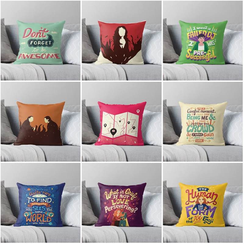 

Нордическая Милая светильник няя светло-голубая искусственная наволочка 60*60 украшение для дома наволочка для дивана 50*50 декоративная навол...