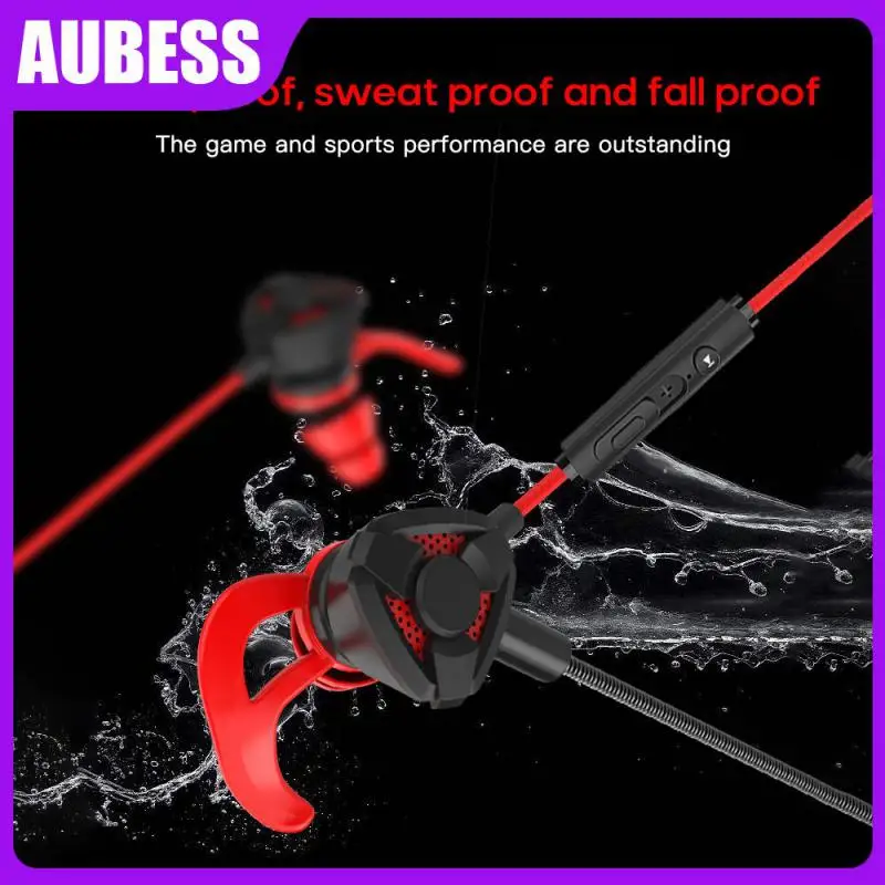 

Portable Earphones Wired Volume Control With Microphone Gaming Earphone Noise-cancelling Stereo Headset For Wired