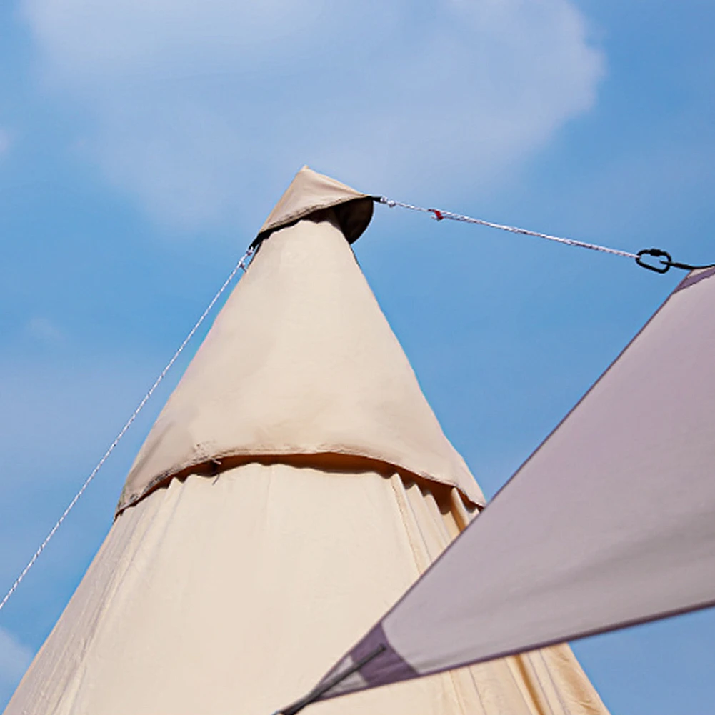 Треугольная водонепроницаемая крышка для палатки брезентовая соединительная