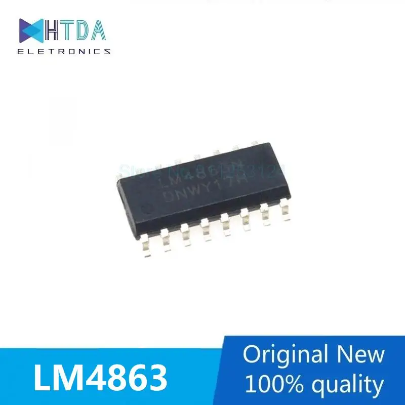 

15 шт./лот LM4863 LM4863S LM4863N LM4863D LM4863M SOP16