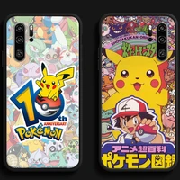pokemon pikachu bandai phone cases for huawei honor y6 y7 2019 y9 2018 y9 prime 2019 y9 2019 y9a soft tpu coque back cover