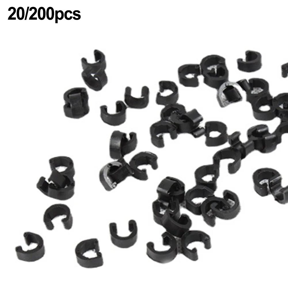

Bicycle Plastic C Buckle U Over Wire Buckle Shifter Tube Brake Oil Pipe Buckles Bike Brake Gear Cable Housing Guide Bike Parts