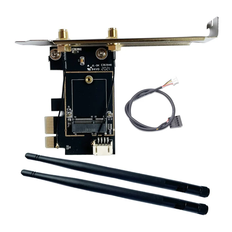 PCIE Wi-Fi адаптер для беспроводной сетевой карты M2 NGFF преобразователь Bluetooth