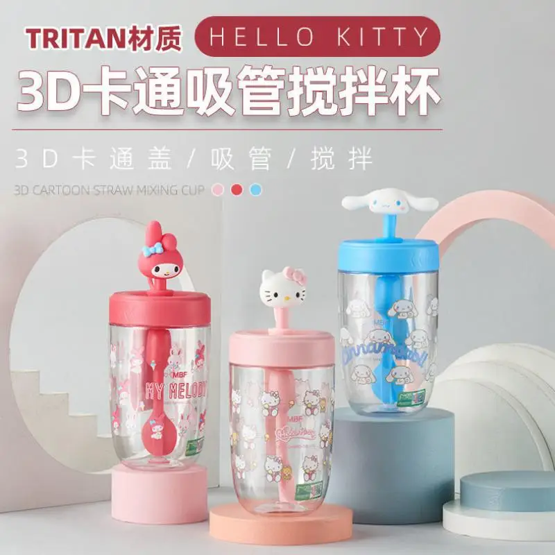 

Милая аниме круглая аниме чашка Sanriod Cinnamoroll Kitty Mymelody мультяшная детская чашка для смешивания чашка для холодного приготовления сока молочны...