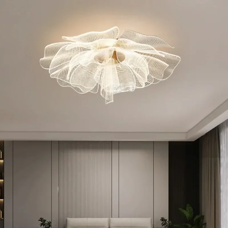 Новый акриловый светодиодный потолочный светильник для спальни современный