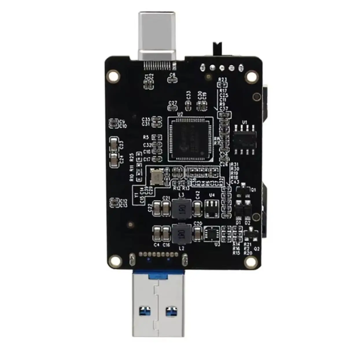 Фото Мега-распродажа 618: Кардридер CFexpress USB 3.0 Type A/USB 3.1 Type C 10 Гбит/с, адаптер-райзер для карт памяти CF Express Type №4
