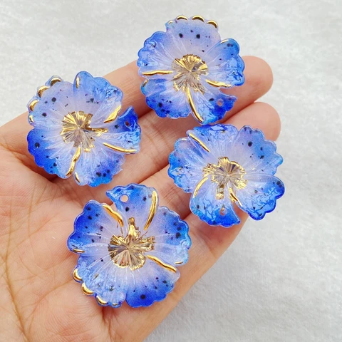 Смешанные акриловые цветы для декорирования