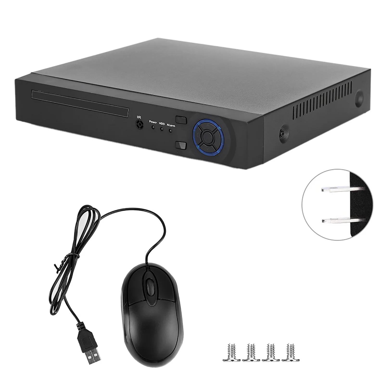 5MP HD 9CH H.265 NVR Сетевой цифровой сетевой видеорегистратор с жестким диском для ONVIF