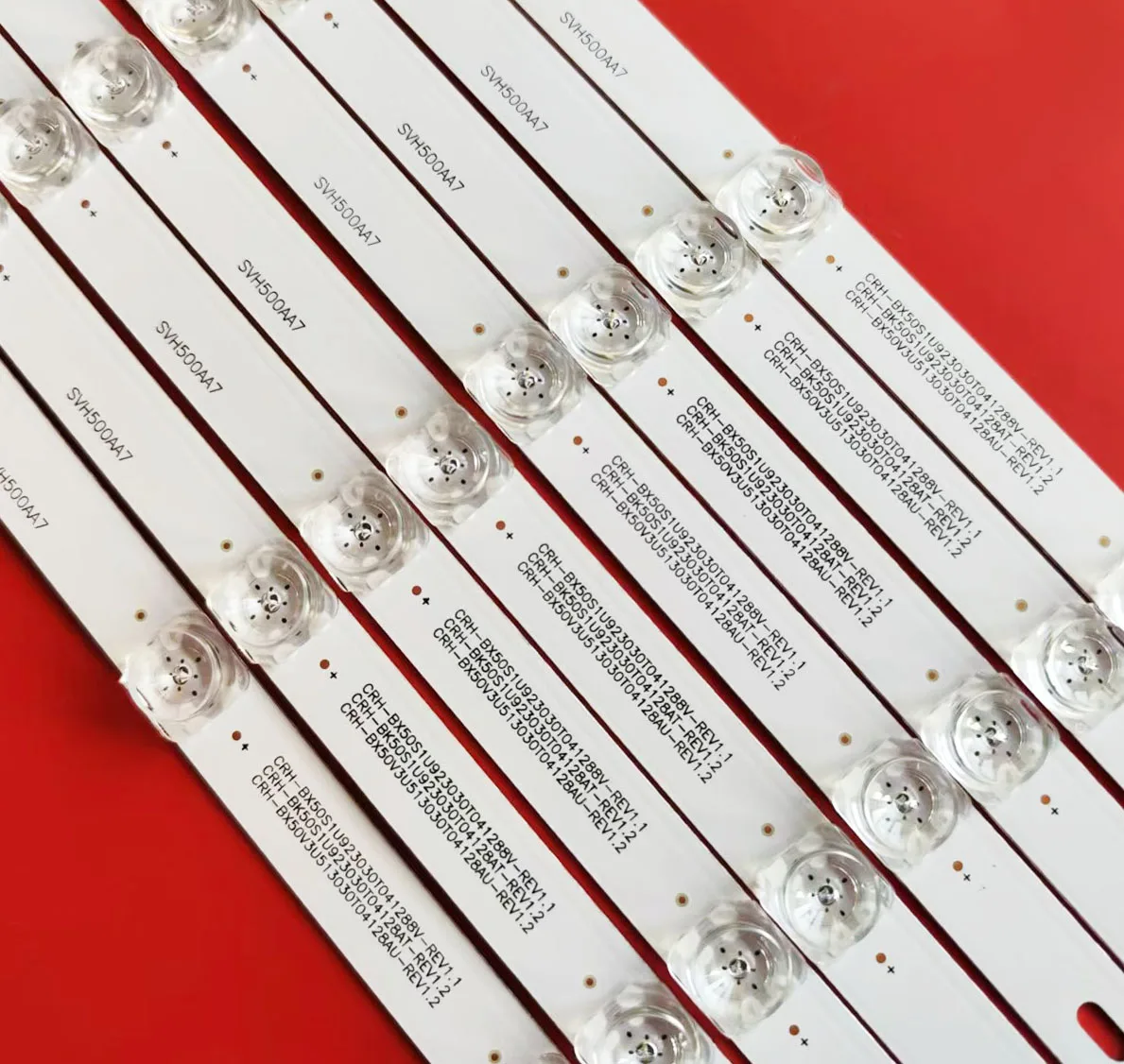 8/16 шт. светодиодная лента для подсветки SVH500AA7 CRH-BX50S1U 923030 T04128AT Т 041288 V 50R6E 50H6E H50A6120