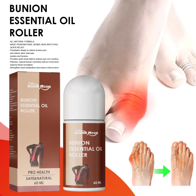 JointCare Anti Bunion Treatment Oil, SouthMoon Bunion Oil Roller Corrective Massage Oil Pain Relief Thumb Valgus Foot Treatment