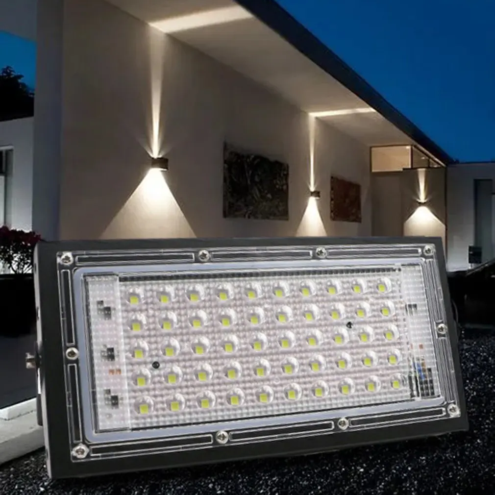 

Светодиодный точечный светильник 50 Вт Светодиодный точечный светильник ac220в, положительный белый Ультра-яркий прожектор, светильник с регу...