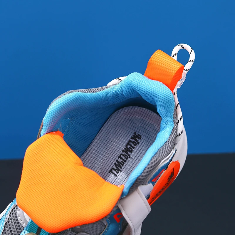 Children's Fashion Shoes 2022 Casual Lace-Up Kids Sport Shoes for Girls Running Sneakers Boys Basketball Sports Shoes