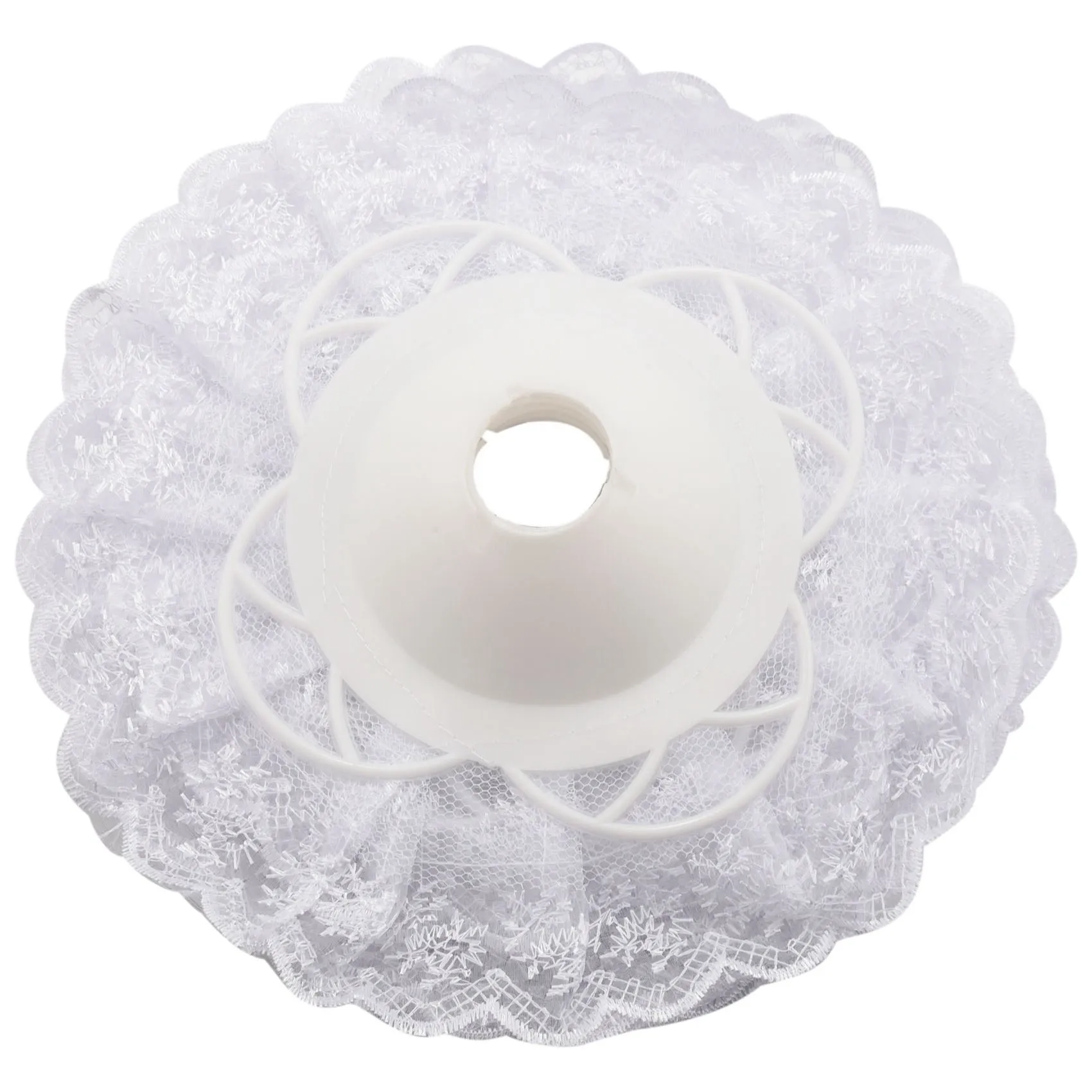 

6Pcs Lace Bouquet Collar Lace Collar DIY Bouquet Holder Wedding Bridal Bouquet Collar White Lace Decoration Bouquet Holder