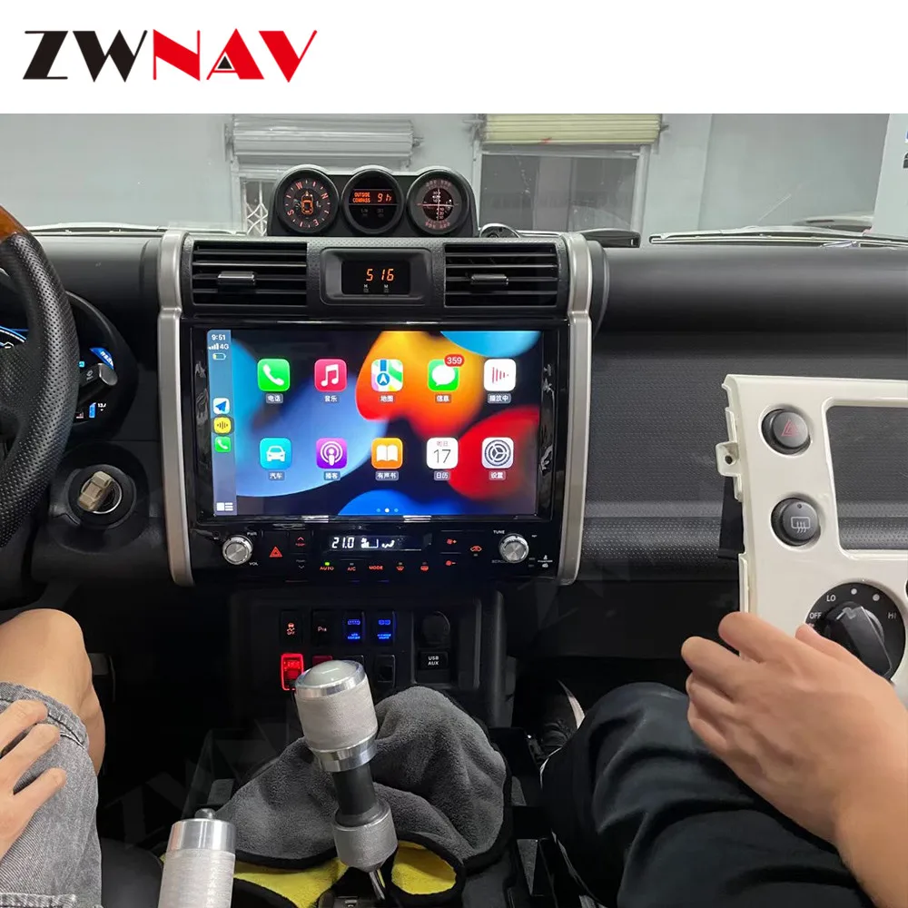 128G Android 10 GPS-навигатор для Toyota FJ Cruiser 2007 2008 2009 2010 2011 2012 2013 2014 2016 2017 2018 стерео
