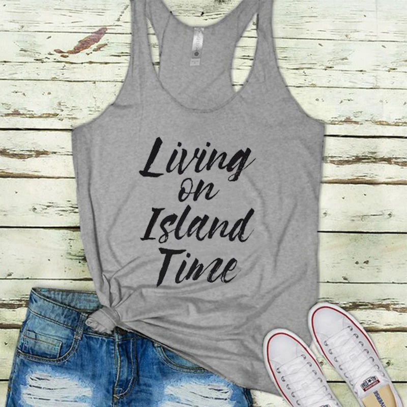 

Сексуальные готические тренировочные топы, забавная одежда для отпуска, летняя футболка для девочек, майка для гостиной на острове, женские...