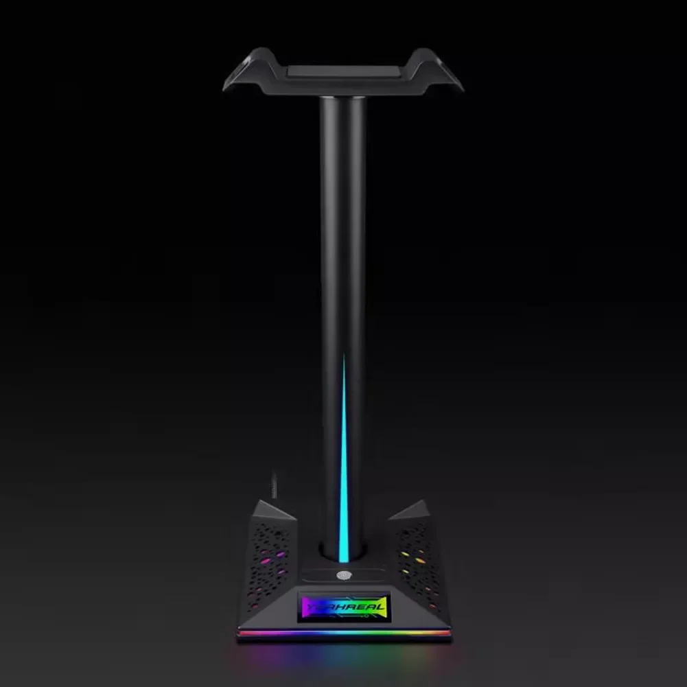 

Headset Over-Ear Earphone Display Bracket Headset Remote Control Storage Organizer Headphones Stand Holder RGB Gaming