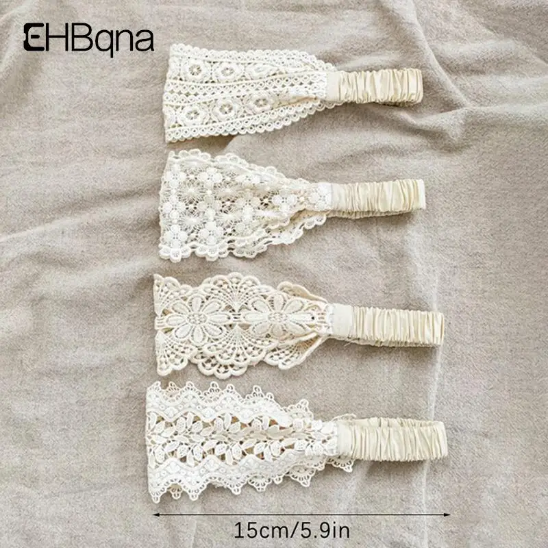 

Newborn Baby Girls Headbands Lace Hairbands Children Turban Infant Mesh Princess Hair Accessories Kids Toddler Photo Props Cute