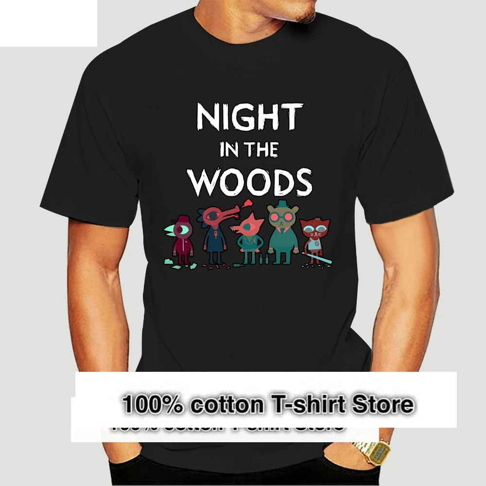 

Футболка Мужская/Женская/мужская с надписью Night In The Forest, 0957E
