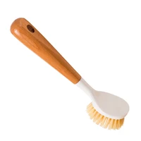 household dishwashing brush decontamination cleaning brush universal long handle brush kitchen brush pot artifact
