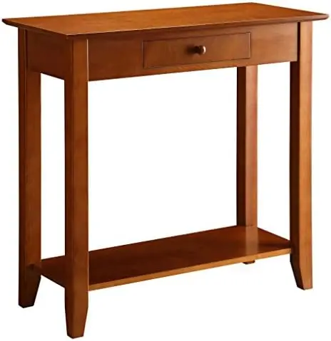 

Heritage 1-Drawer Hall Table with Shelf, Cherry