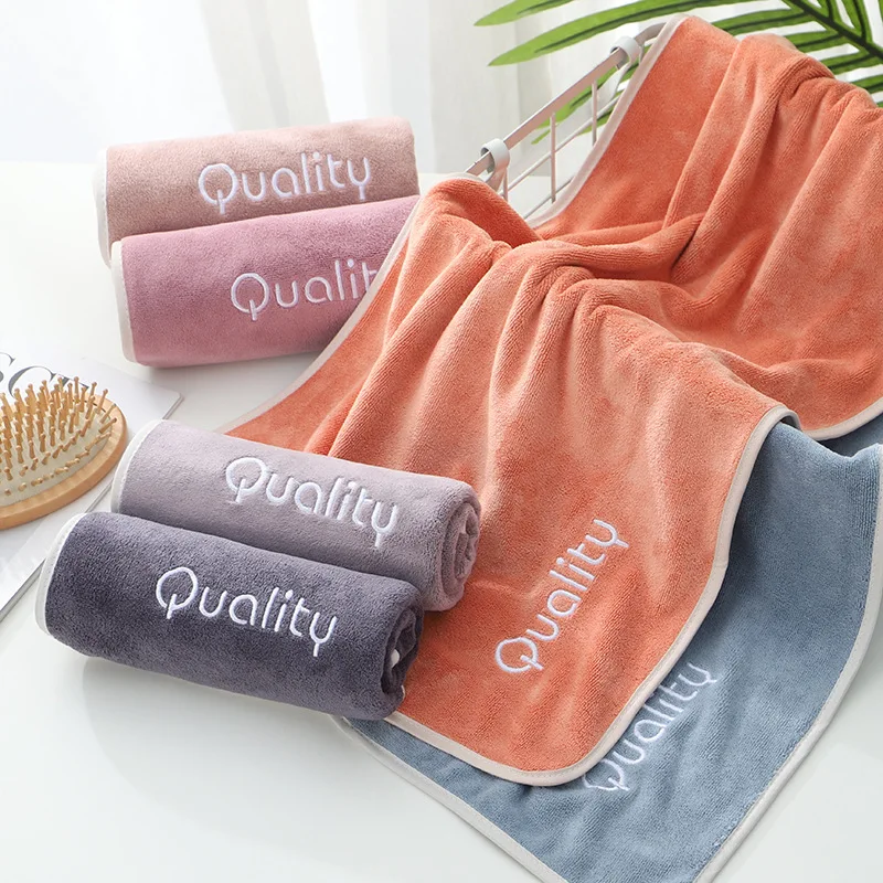 

35*75cm Dry Hair Towel Youth Microfiber Towel Facial Towel Water Absorbent Sports Home Daily Hotel LOGO Microfiber Towels