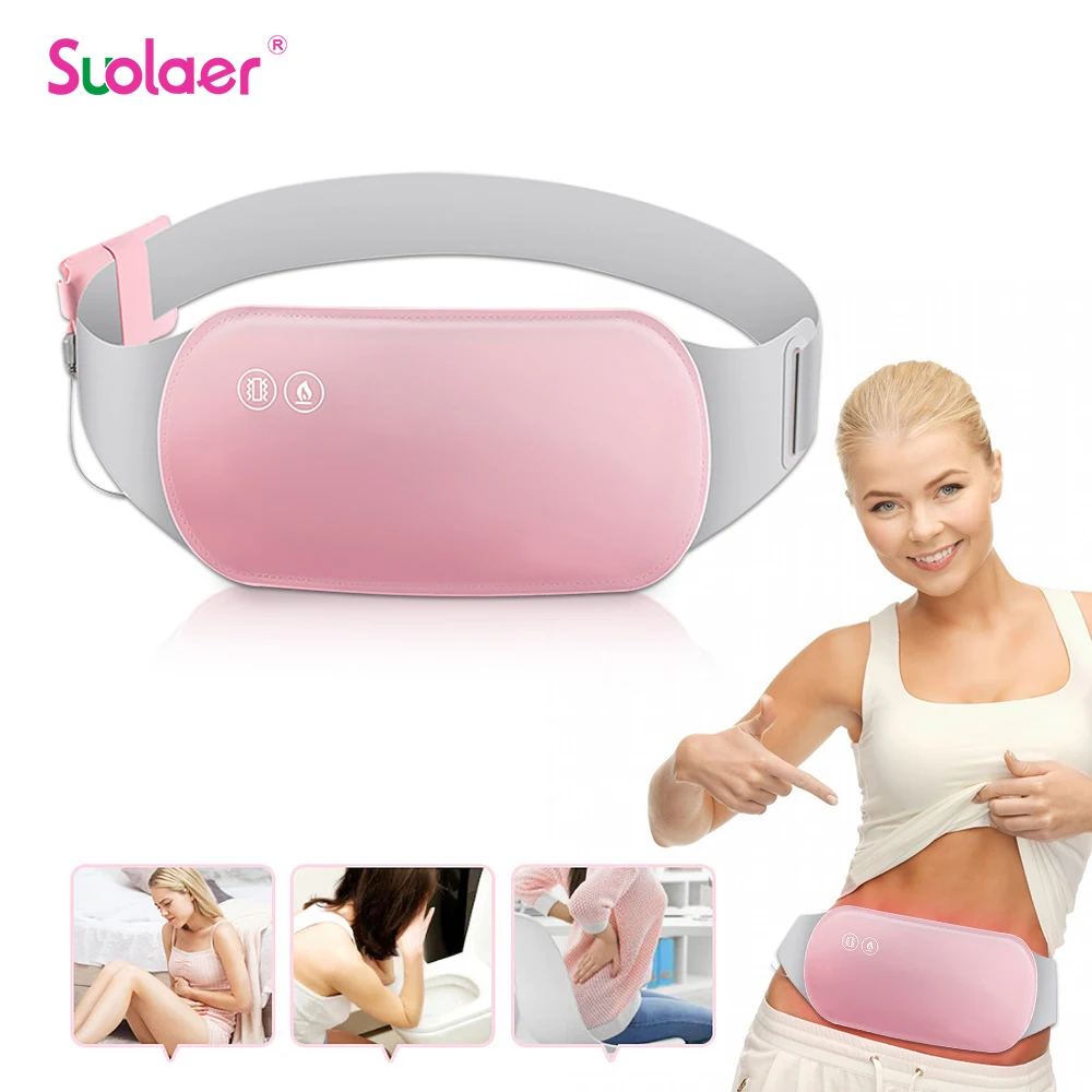 Умная Менструальная Подушка С Подогревом И Массажером Для Пресса Живота Теплый