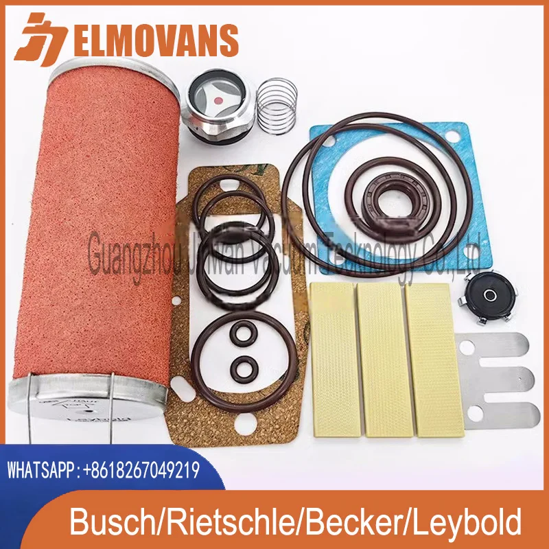 Комплект уплотнений вакуумного насоса ELMOVANS запасные части подходят для Leybold D40B