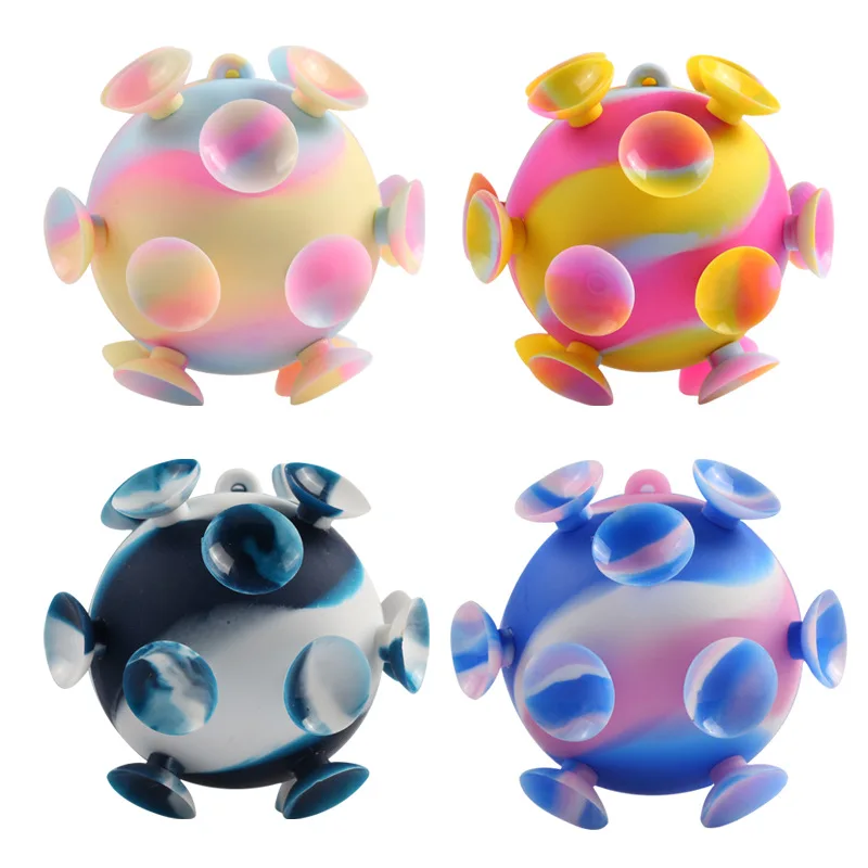 

New 3D Decompression Ball Pop Fidget Toys It Squishy Kawaii Push Bubble Simple Dimple Decompression Anti Stress Squeeze Toys
