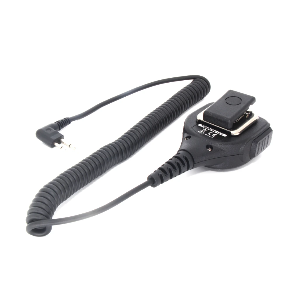 PMMN4013A Rainproof 2-Pin Shoulder Remote Speaker Mic-rophone PTT For Motorola Radio PMR446 PR400 Mag One BPR40 A8 EP450 AU1200