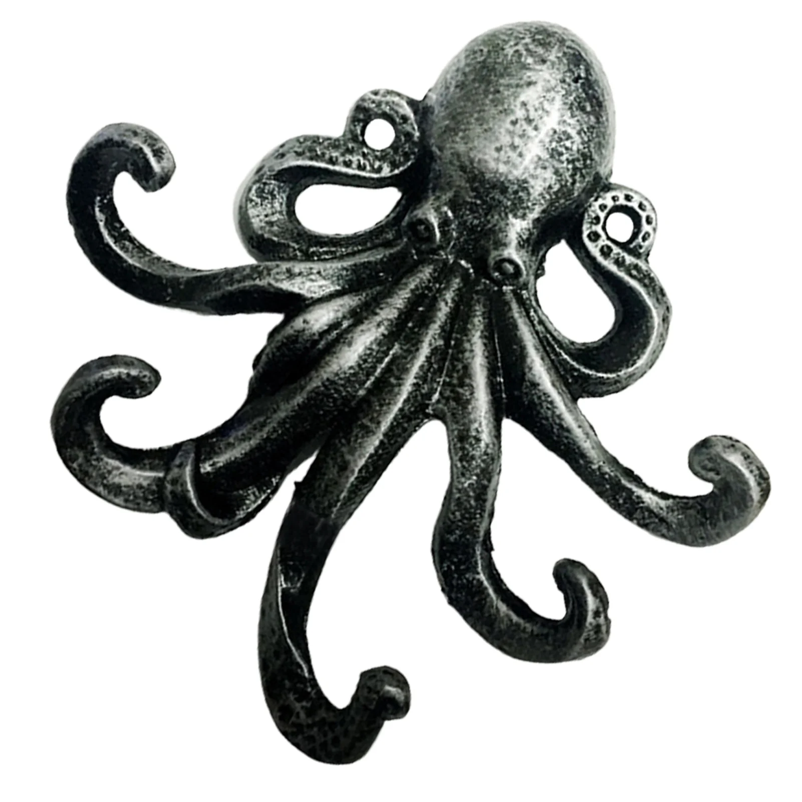 

Wall Mounted Octopus Key Holder |Octopus Wall Sculpture Key Holder Heavy Duty Towel Hooks Key Hanger Vintage Wall Dec