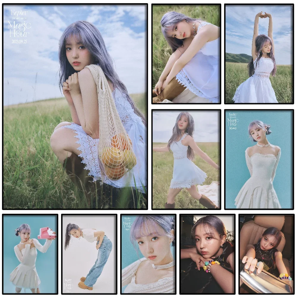 YESEO Kep1er плакат самоклеящаяся художественная водостойкая бумажная наклейка