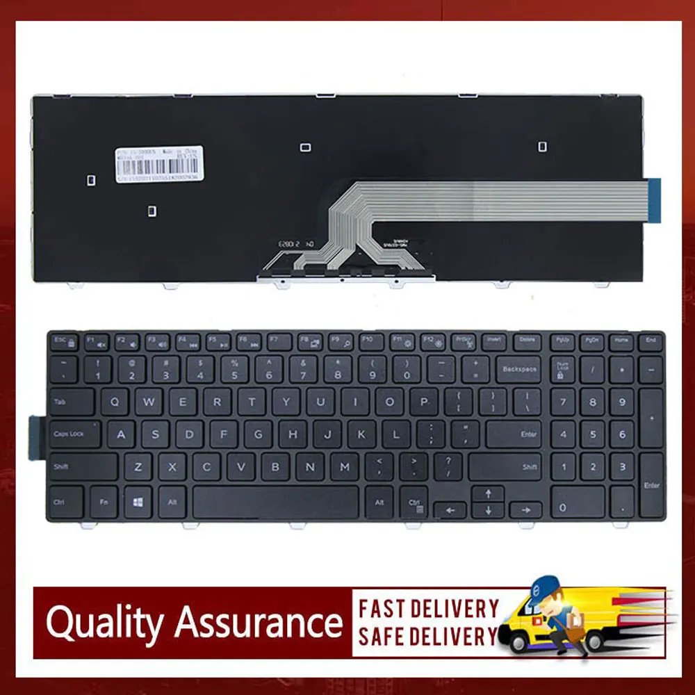 

Laptop keyboard For DELL 15-3000 17-5000 3559 5748 5749 3549 3543 7559