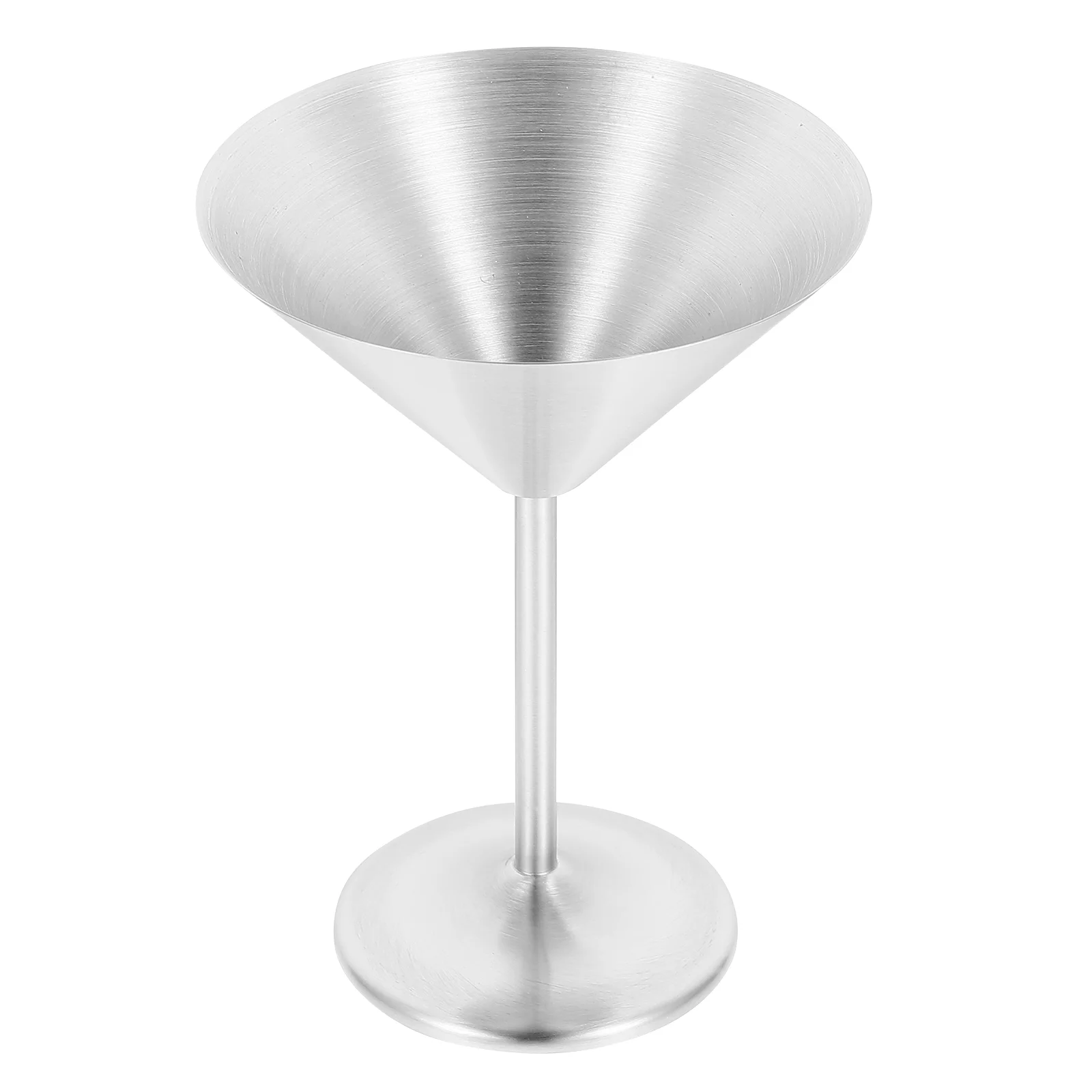 

Glasses Champagne Cocktail Goblet Coupe Cups Martini Metal Stemware Steel Supplies Party Dinner Mimosa Chalice Glassware Flutes