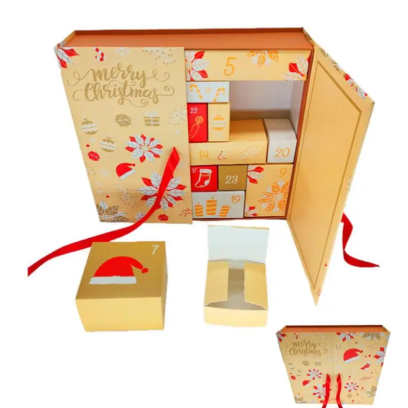 

Cardboard Christmas Advent Calendar Box Advent Countdown Gift Boxes For Kids Adults Christmas Home Christmas Number Boxes