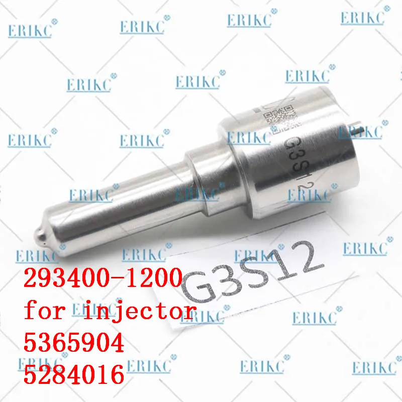 

ERIKC G3S12 Common Rail Spare Parts Nozzle g3s12 Injector Nozzle 293400-1200 for Cummins 5365904 5284016 ISF3.8 Accessory