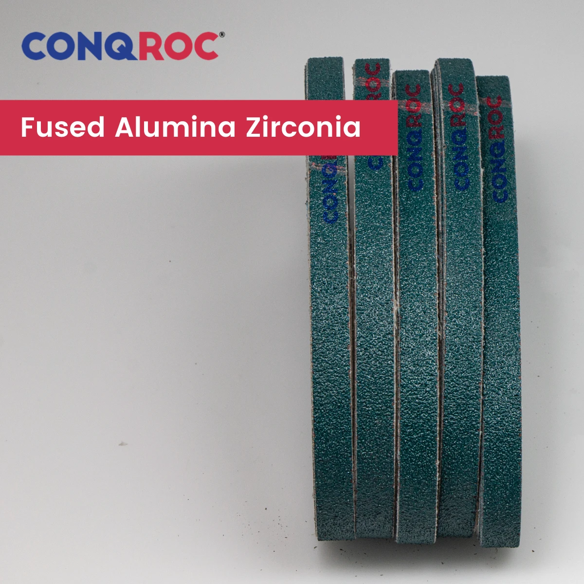 25 шт. 13x533 мм Шлифовальные ремни Плавленый оксид циркония зернистость-40 ~ 120