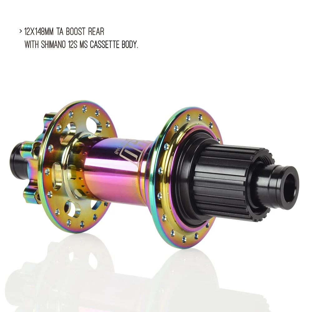 Фото Велосипедная втулка Koozer XM390 Boost Rear TPI Heavy XC для электровелосипедов и горных велосипедов, 5x141 QR, 12x148 мм TA, 28H 32H отверстия, 6 болтов для HG XD MS 10S 11S 12S №5