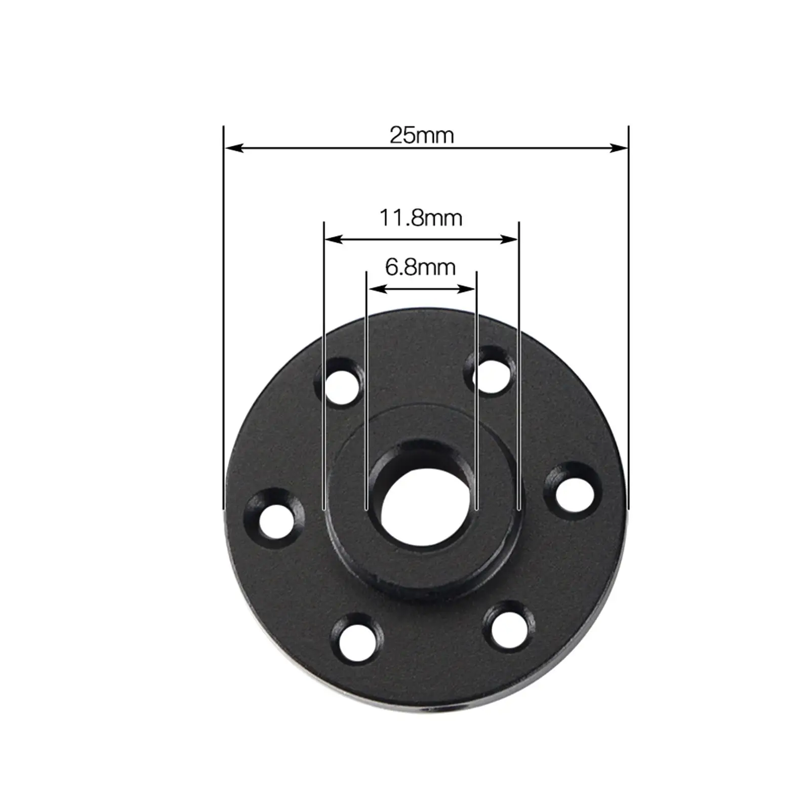 

2x Rigid Flange Shaft Coupling 6mm Inner Dia Accessories for DIY Parts