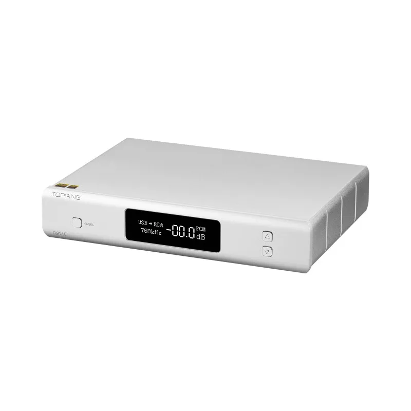 Настольный Hi-Fi декодер TOPPING D90LE ES9038Pro D90 LE DAC IIS Bluetooth 5 0 DSD512 PCM768kHz LDAC Полностью
