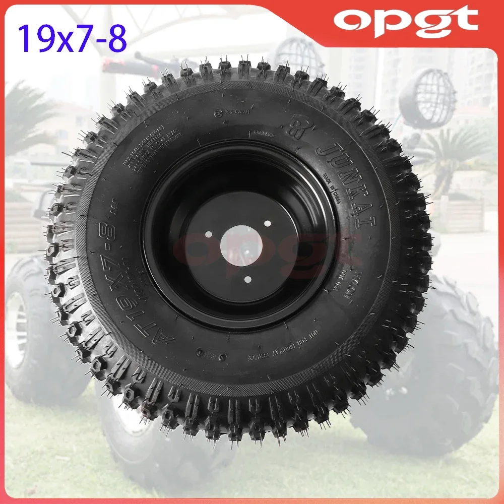 Фото Шина OPGT ATV 19x7.00-8 (19x7-8 дюймов) для питбайков, квадроциклов, мотокросса, картингов и внедорожной техники (150cc-250cc) №5