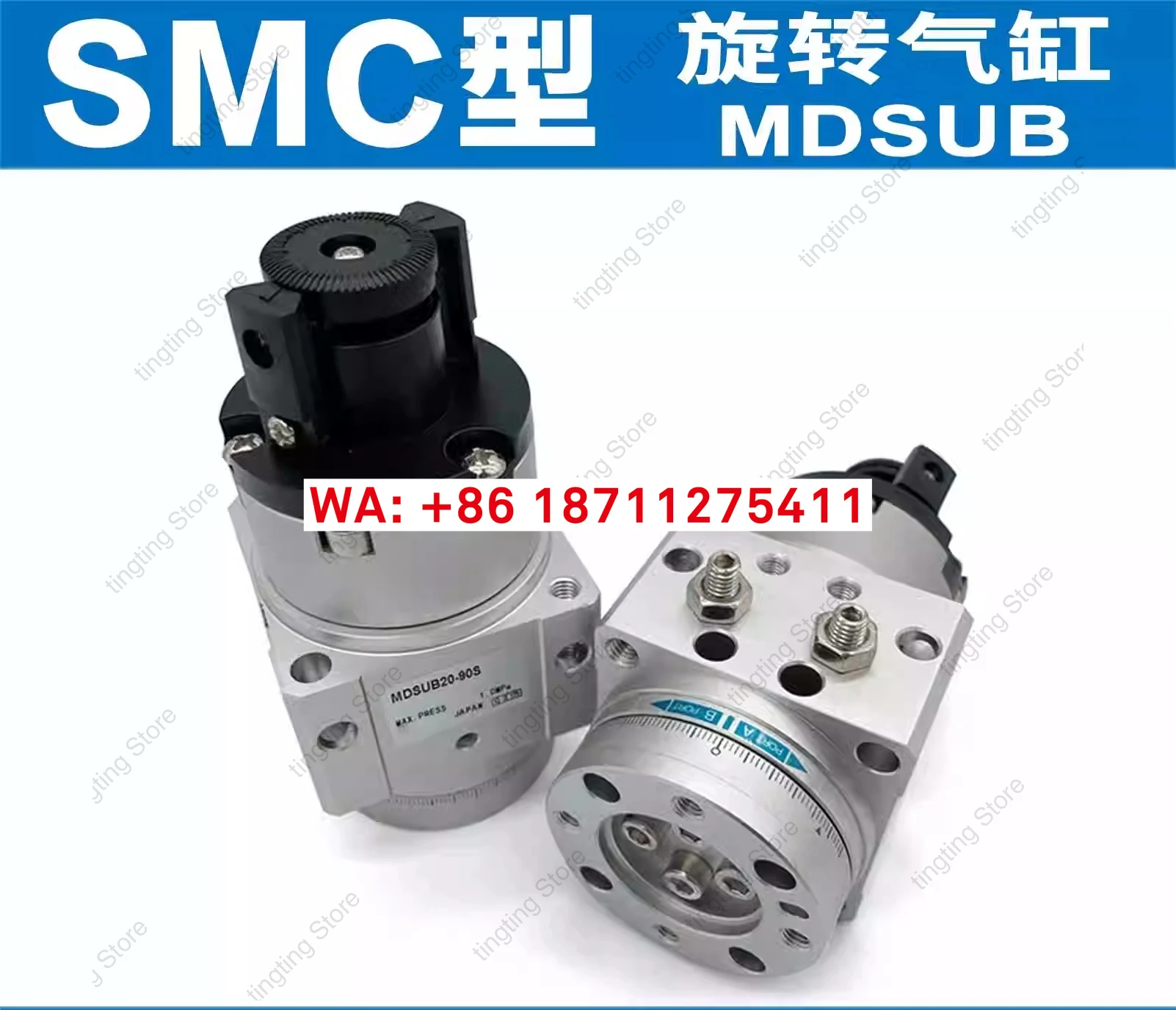 Фото Оригинальный поворотный цилиндр SMC типа Blade MSUB/MDSUB/MSUA MDSUA/1/3/7/20-90S-180S №2