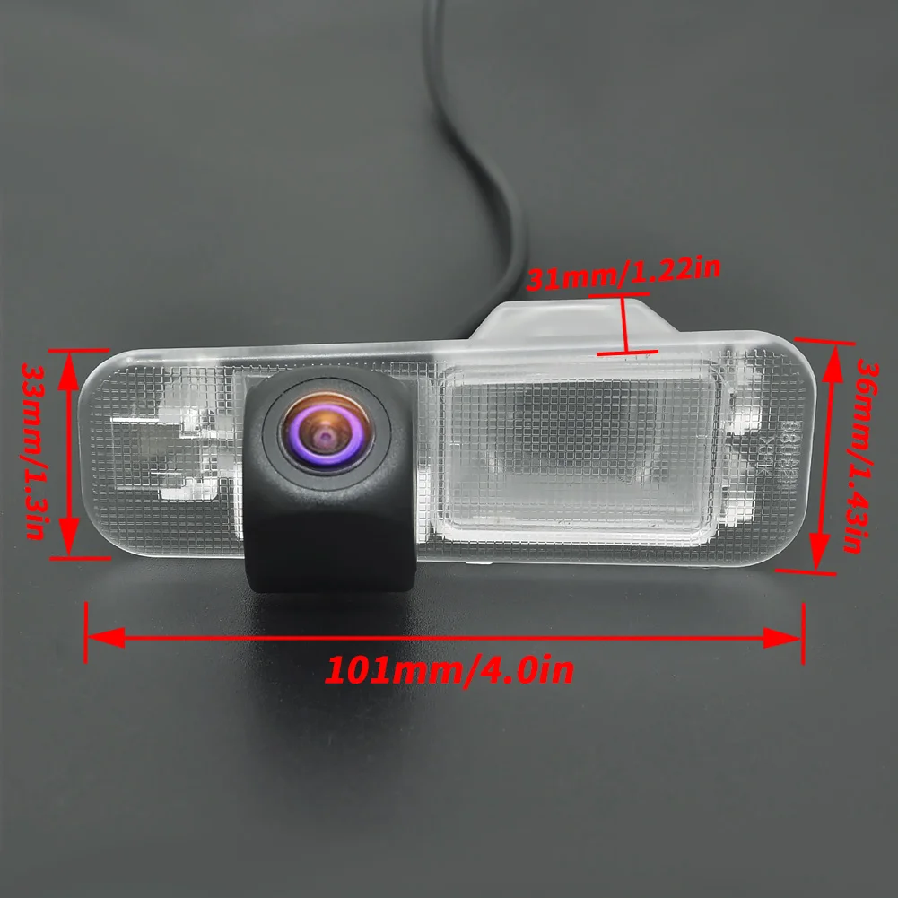 Камера заднего вида AHD рыбий глаз для Kia K2 Rio 2/170 JB/UB Xcite Sedan 1080-3/5 2011 ° HD 2017 P