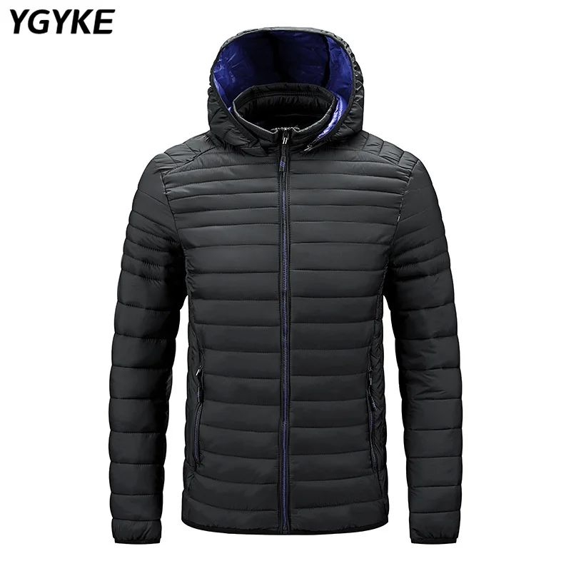 Winter Hot Sale Zipper Warm Men's Thickened Hooded Parka Casual Slim Coat Men's Fashion Tops Cozy Plus Size Jacket