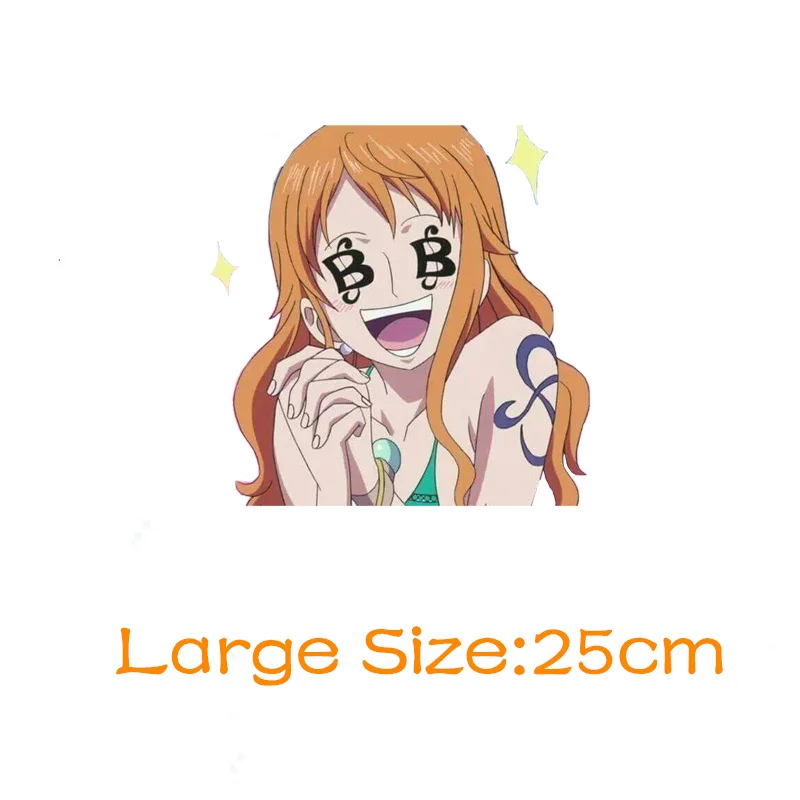 

Цельные наклейки для одежды Nami, аниме нашивки для одежды, японские термонаклейки для детей, аппликации для глажки