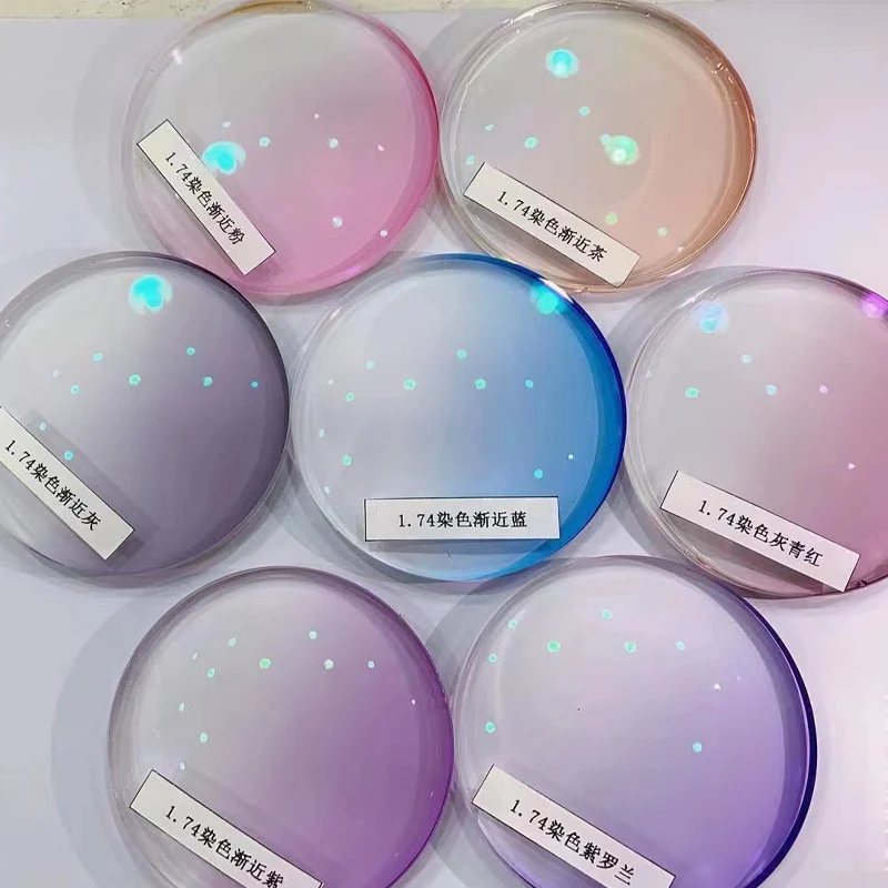 Защита от излучения 1 60 линзы с высоким индексом сверхпрочный градиентный